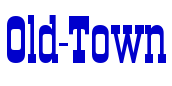 Old-Town font